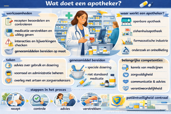 Wat doet een apotheker